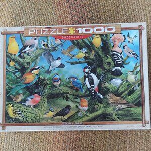 Garden Birds Jigsaw Puzzle 1000 Pieces by Eurographics New